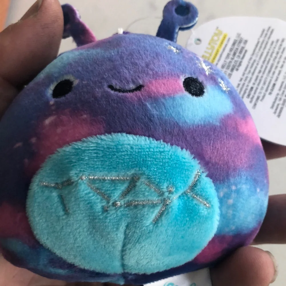 Squishmallows Colorful Plush Keychain